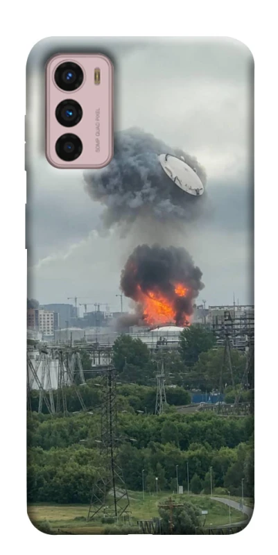 Чохол на Motorola Moto G42 Moscow never sleeps ver.4 фото 1 з 1