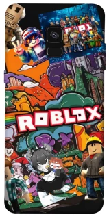 Чехол на Samsung A530 Galaxy A8 (2018) Roblox v4 фото 1 из 1