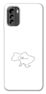 Чохол на Nokia G60 Ukraine map фото 1 з 1