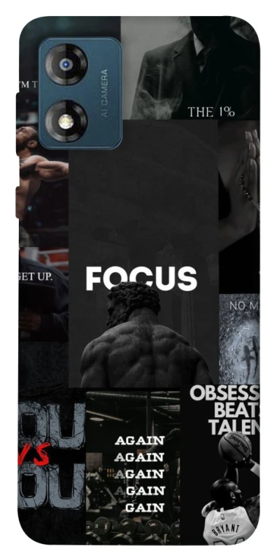 Чохол на Motorola Moto E13 Focus collage фото 1 з 1