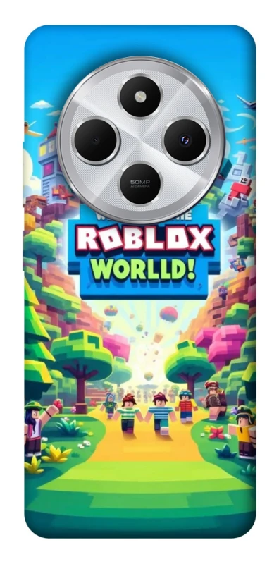 Чехол на Xiaomi Redmi 14C / Poco C75 Roblox World фото 1 из 1