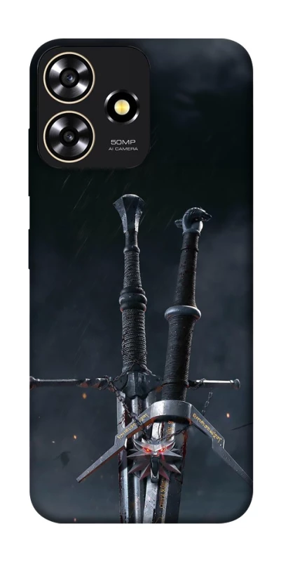 Чохол на ZTE Blade A73 4G Мечі Ведьмака фото 1 з 1