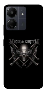 Чехол на Xiaomi Redmi 13C Megadeth фото 1 из 1