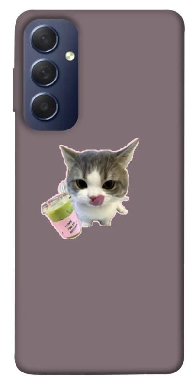 Чохол на Samsung Galaxy M54 5G cat matcha фото 1 з 1
