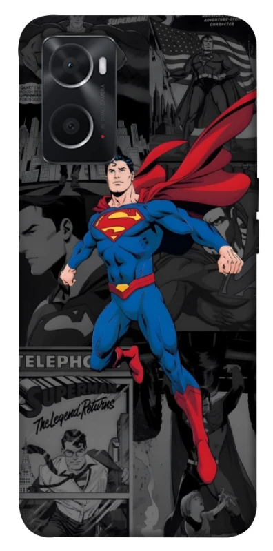 Чехол на Oppo A76 4G superman comics фото 1 из 1
