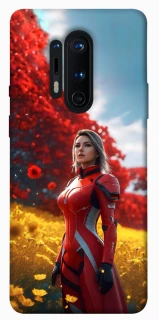 Чехол на OnePlus 8 Pro Cyber space girl ver.5 фото 1 из 1