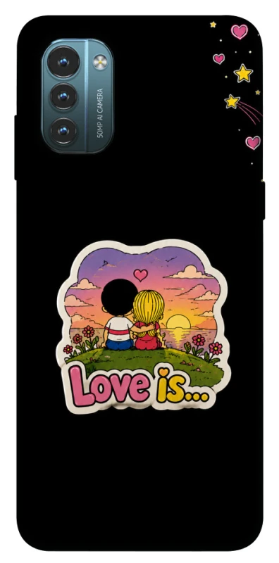 Чохол на Nokia G21 Love is ver.5 фото 1 з 1