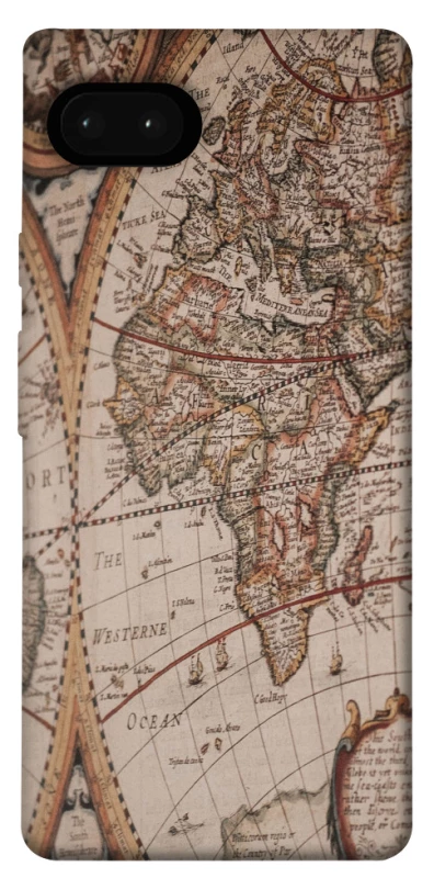 Чохол на Google Pixel 7a Карта подорожей фото 1 з 1