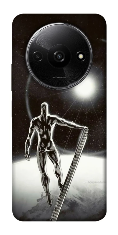 Чохол на Xiaomi Redmi A3 Срібний серфер фото 1 з 1