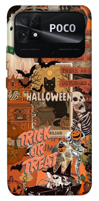 Чохол на Xiaomi Poco C40 Halloween Style ver.3 фото 1 з 1