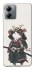 Чохол на Motorola Moto G14 Samurai Cat Warrior фото 1 з 1
