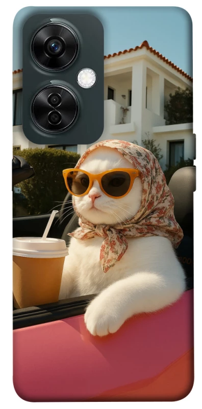 Чехол на OnePlus Nord CE 3 Lite Stylish Cat Cruise фото 1 из 1