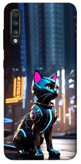 Чехол на Samsung Galaxy A70 (A705F) Cyber cat фото 1 из 1