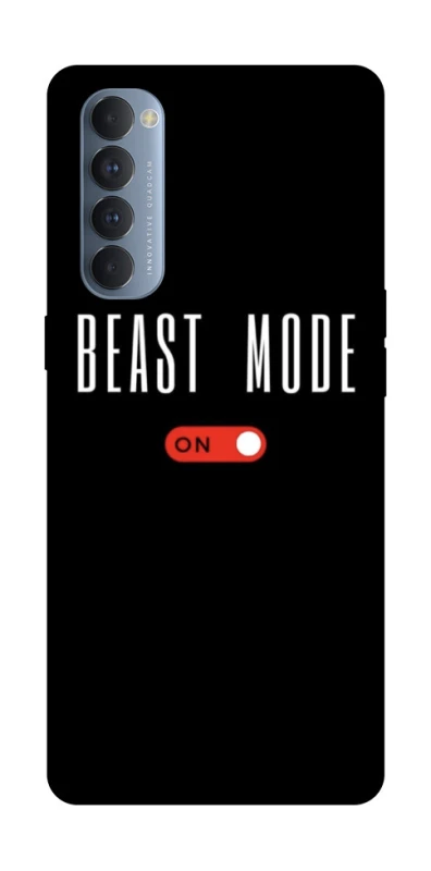 Чохол на Oppo Reno 4 Pro Beast mode фото 1 з 1