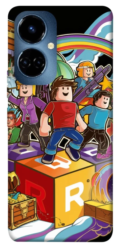 Чехол на TECNO Camon 19 Pro Roblox family фото 1 из 1