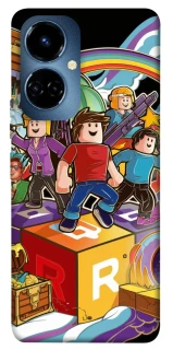 Чохол на TECNO Camon 19 Roblox family фото 1 з 1