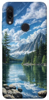 Чехол на Xiaomi Redmi Note 7 / Note 7 Pro / Note 7s River in the mountains фото 1 из 1