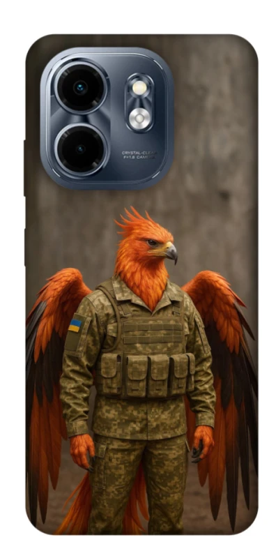 Чехол на Infinix Smart 9 4G / Hot 50i Феникс защитник фото 1 из 1