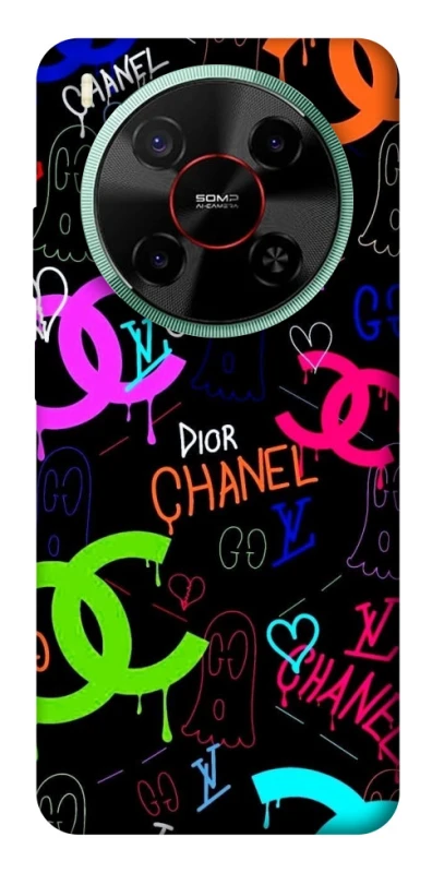 Чехол на ZTE Nubia V70 Max Fashion collage ver.5 фото 1 из 1