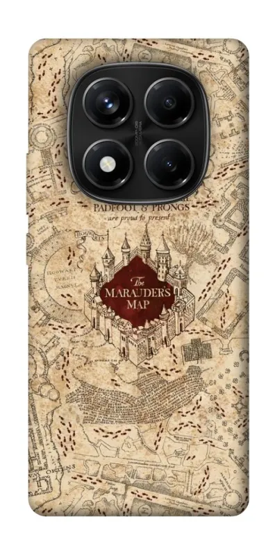 Чехол на Xiaomi Redmi Note 14 Pro 4G Marauders map фото 1 из 1
