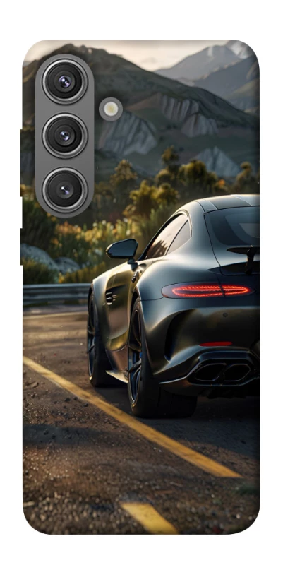Чохол на Samsung Galaxy S24+ Car in the mountains фото 1 з 1