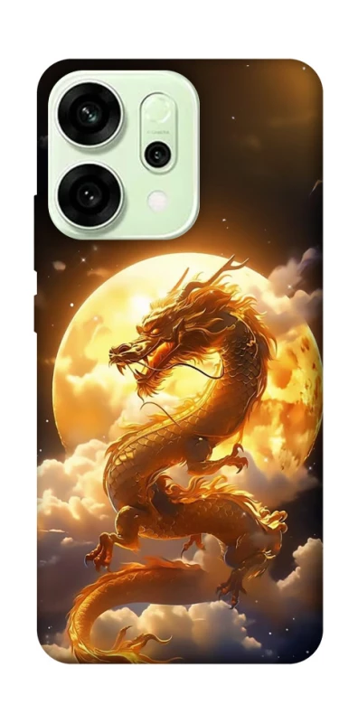 Чехол на Oppo Reno 14 Golden Dragon фото 1 из 1