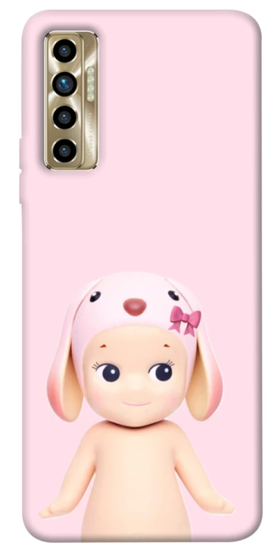 Чехол на TECNO Camon 17P Pink Ribbon Hop фото 1 из 1