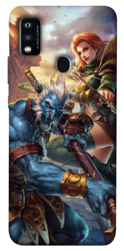 Чохол на ZTE Blade A51 Dota heroes фото 1 з 1