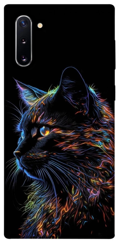 Чехол на Samsung Galaxy Note 10 Черный кот фото 1 из 1