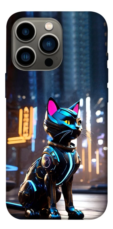 Чехол на Apple iPhone 13 Pro (6.1") Cyber cat фото 1 из 1