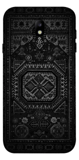 Чехол на Samsung J730 Galaxy J7 (2017) Черный ковер фото 1 из 1