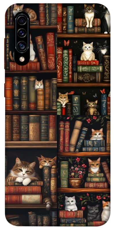 Чохол на Samsung Galaxy A50 (A505F) / A50s / A30s Cats & Books фото 1 з 1