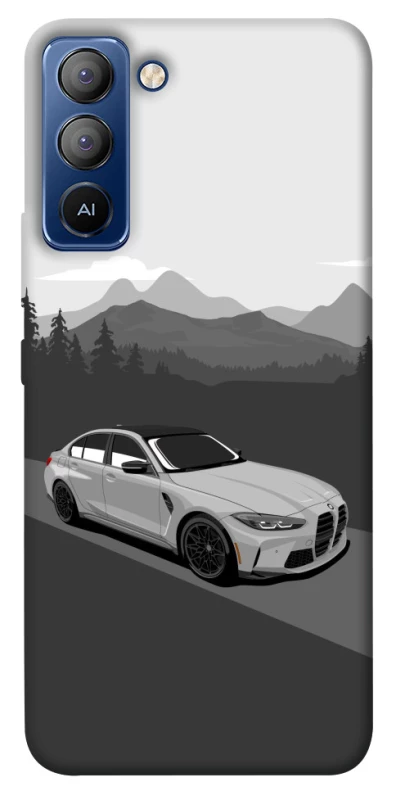 Чехол на TECNO Pop 5 LTE BMW grey v3 фото 1 из 1