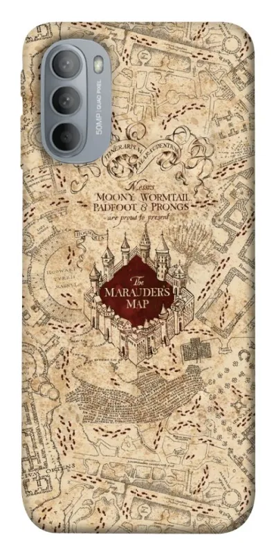 Чехол на Motorola Moto G31 Marauders map фото 1 из 1