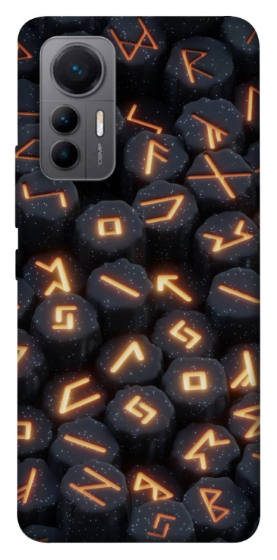 Чехол на Xiaomi 12 Lite Огненые руны фото 1 из 1