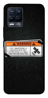 Чехол на Realme 8 Warning фото 1 из 1
