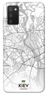 Чохол на Samsung Galaxy A03s Kiev white map фото 1 з 1
