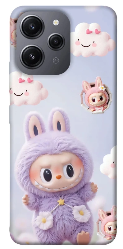 Чохол на Xiaomi Redmi 12 Labubu & clouds фото 1 з 1