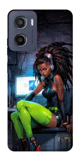 Чохол на Motorola Moto E15 Cyber girl фото 1 з 1
