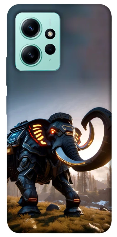 Чохол на Xiaomi Redmi Note 12 4G Cyber ​​elephant фото 1 з 1