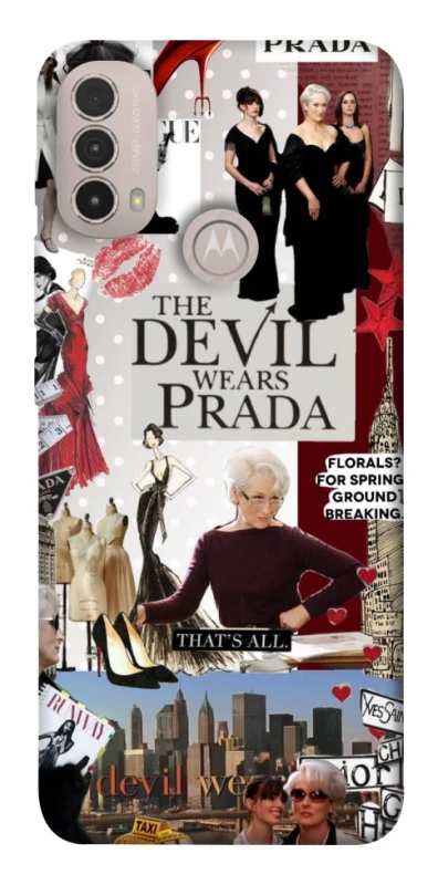 Чохол на Motorola Moto E40 Fashion collage ver.15 фото 1 з 1