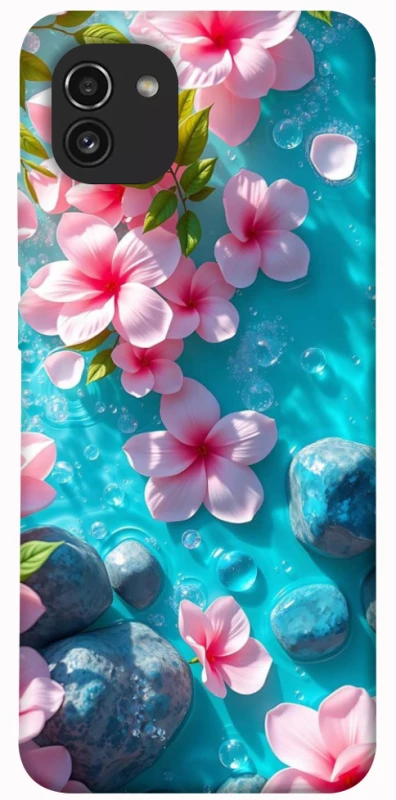 Чохол на Samsung Galaxy A03 Flowers v19 фото 1 з 1