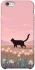 Чехол на Apple iPhone 6/6s plus (5.5") cat on a field фото 1 из 1
