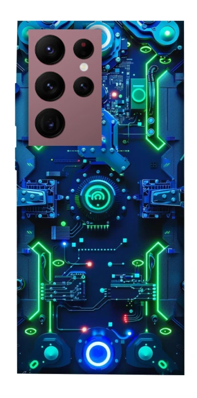 Чехол на Samsung Galaxy S22 Ultra CyberPhone v3 фото 1 из 1