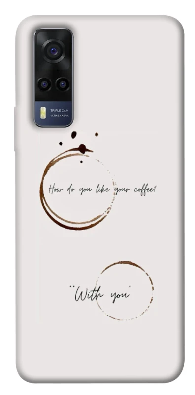 Чохол на Vivo Y53s Coffee with you фото 1 з 1
