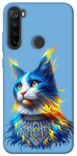Чохол на Xiaomi Redmi Note 8T Кіт патріот фото 1 з 1