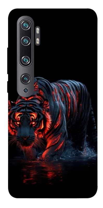 Чохол на Xiaomi Mi Note 10 / Note 10 Pro / Mi CC9 Pro fire tiger фото 1 з 1