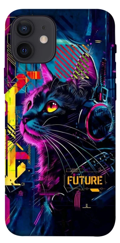 Чохол на Apple iPhone 12 (6.1") Cyber Cat v2 фото 1 з 1