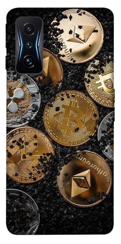 Чехол на Xiaomi Poco F4 GT Many coins v2 фото 1 из 1
