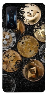Чехол на Xiaomi Poco F4 GT Many coins v2 фото 1 из 1